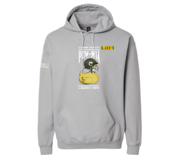 Charlie the POW/MIA Duck Hoodie - Image 2